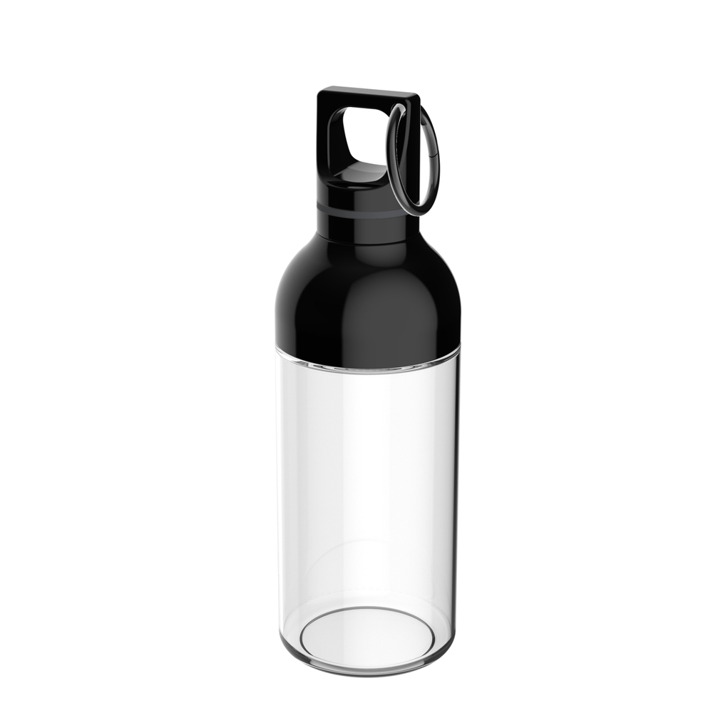 Trinkflasche RETUMBLER-DUIX SPORT - dunkelgrau, transparent