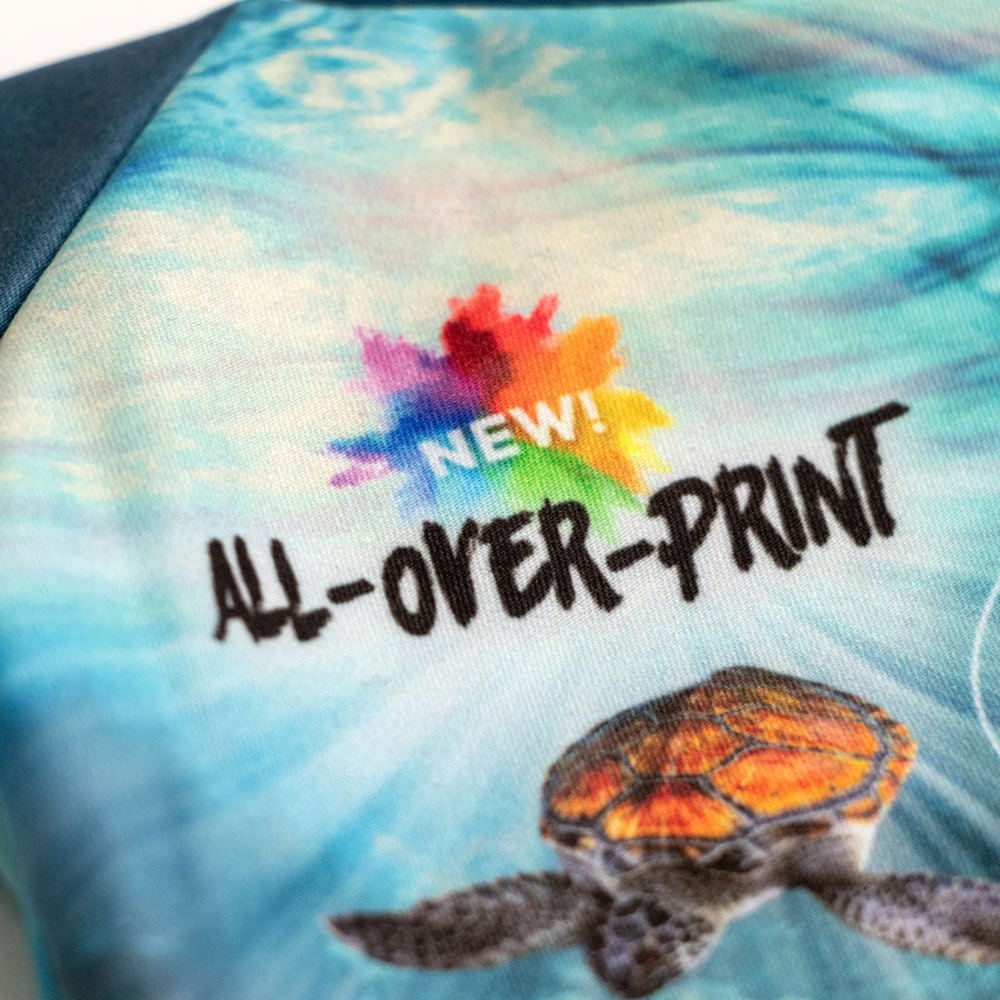 Mini-T-Shirt All-Over-Print, Seaqual, XL